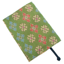 画像をギャラリービューアに読み込む, ブックカバー 天平双華文錦