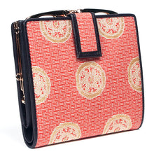 画像をギャラリービューアに読み込む, 口金付二折札入 糸屋輪宝手