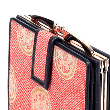 画像をギャラリービューアに読み込む, 口金付二折札入 糸屋輪宝手