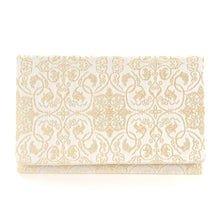 画像をギャラリービューアに読み込む, 裂裏名刺入 葡萄唐草文錦