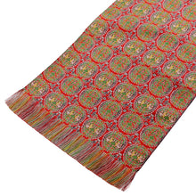 画像をギャラリービューアに読み込む, テーブルセンター 円文白虎朱雀錦