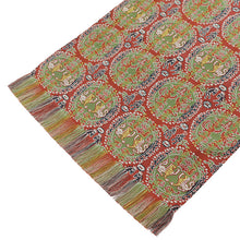 画像をギャラリービューアに読み込む, テーブルセンター 円文白虎朱雀錦