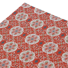 画像をギャラリービューアに読み込む, 出帛紗 花鳥梅花文錦