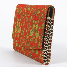 画像をギャラリービューアに読み込む, 懐紙入 鴛鴦唐草文錦