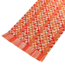 画像をギャラリービューアに読み込む, テーブルセンター 鱗形吉祥寅文