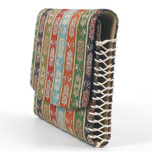 画像をギャラリービューアに読み込む, 懐紙入 唐花雙鳥長斑錦