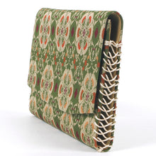 画像をギャラリービューアに読み込む, 懐紙入 花鳥梅花文錦