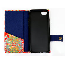 Load image into Gallery viewer, Smart-phone Case for iPhone (Tempyo Hachiryo Kamon Nishiki)