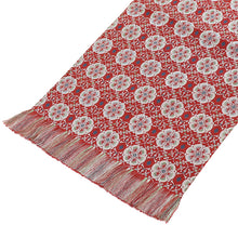 画像をギャラリービューアに読み込む, テーブルセンター 花鳥梅花文錦