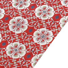 画像をギャラリービューアに読み込む, テーブルセンター 花鳥梅花文錦