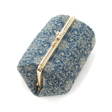 画像をギャラリービューアに読み込む, がま口コスメポーチ 葡萄唐草文錦
