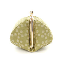 画像をギャラリービューアに読み込む, がま口コスメポーチ 利休緞子