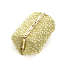 画像をギャラリービューアに読み込む, がま口コスメポーチ 利休緞子