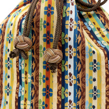 画像をギャラリービューアに読み込む, 信玄袋 花鳥段文錦