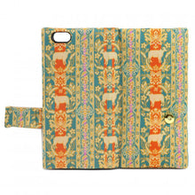 画像をギャラリービューアに読み込む, スマホケース 絨華羊楽文 iPhone専用