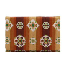 画像をギャラリービューアに読み込む, 裂裏名刺入 天平木画奏花錦