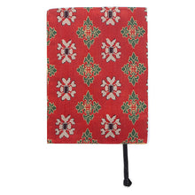 画像をギャラリービューアに読み込む, ブックカバー 天平双華文錦