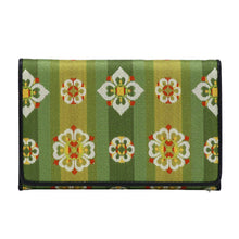 画像をギャラリービューアに読み込む, 皮裏名刺入 天平木画奏花錦