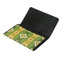 画像をギャラリービューアに読み込む, 皮裏名刺入 天平木画奏花錦