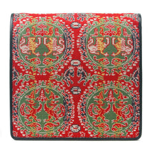 画像をギャラリービューアに読み込む, 二折札入 円文白虎朱雀錦