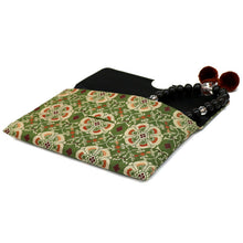 画像をギャラリービューアに読み込む, 数珠入 大 花鳥梅花文錦