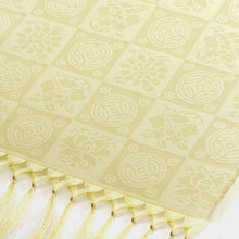 Load image into Gallery viewer, Table Runner in Patterned Sha-weave (seasonal item) (30x80cm) (The "Enshu"Brocade with Seven Treasures Pattern)