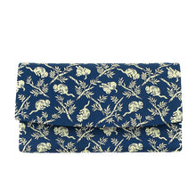 Load image into Gallery viewer, Kaishi Paper Container (Tea-things) (Chiku-Rin Neko Tsunagi-Mon Nishiki)