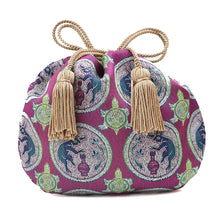 画像をギャラリービューアに読み込む, ミニ巾着 天寿国繍兎文