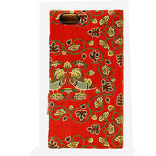 画像をギャラリービューアに読み込む, スマホケース 鴛鴦唐草文錦 iPhone専用