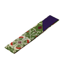 画像をギャラリービューアに読み込む, 楊枝入 差し込みタイプ 花鳥梅花文錦