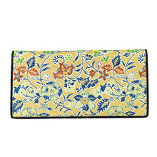 画像をギャラリービューアに読み込む, チャック付札入(皮裏財布) 早雲寺文台裂