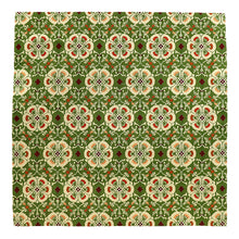 画像をギャラリービューアに読み込む, 出帛紗 花鳥梅花文錦