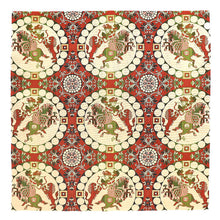 画像をギャラリービューアに読み込む, 出帛紗 獅子狩文錦