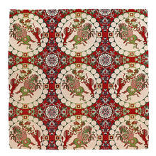 画像をギャラリービューアに読み込む, 出帛紗 獅子狩文錦