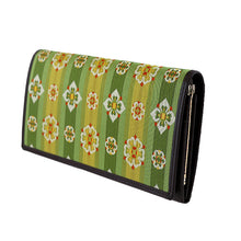 画像をギャラリービューアに読み込む, 口金付札入 天平木画奏花錦