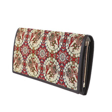 画像をギャラリービューアに読み込む, 口金付札入 獅子狩文錦