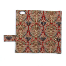 Load image into Gallery viewer, Smart-phone Case for iPhone (Kiri-ni Mukai-houou Maru-mon Nishiki)