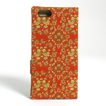 画像をギャラリービューアに読み込む, スマホケース 鴛鴦唐草文錦 iPhone専用