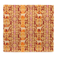 画像をギャラリービューアに読み込む, 古帛紗 絨華羊楽文