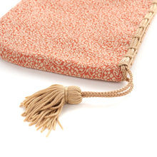 画像をギャラリービューアに読み込む, ミニ巾着 瑞花唐草文錦