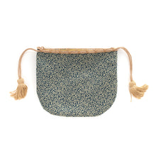 画像をギャラリービューアに読み込む, ミニ巾着 瑞花唐草文錦