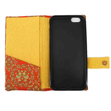 画像をギャラリービューアに読み込む, スマホケース 鴛鴦唐草文錦 iPhone専用