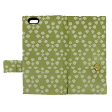 画像をギャラリービューアに読み込む, スマホケース 利休緞子 iPhone専用