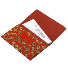 画像をギャラリービューアに読み込む, 裂裏名刺入 鴛鴦唐草文錦