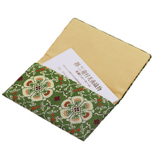 画像をギャラリービューアに読み込む, 裂裏名刺入 花鳥梅花文錦