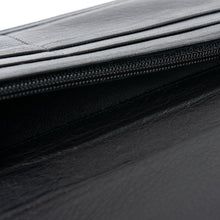 画像をギャラリービューアに読み込む, チャック付札入(皮裏財布) 鴛鴦唐草文錦