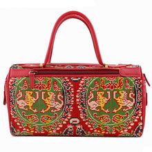 Load image into Gallery viewer, Mini Boston Bag (En-mon Byakko Design)