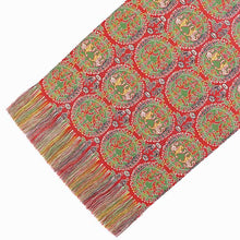 画像をギャラリービューアに読み込む, 花瓶敷 円文白虎朱雀錦