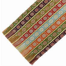 画像をギャラリービューアに読み込む, 花瓶敷 唐花雙鳥長斑錦