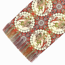 画像をギャラリービューアに読み込む, 花瓶敷 獅子狩文錦